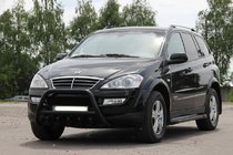 SsangYong Kyron 2005–2014 Frontbåge WT003 Black (rostfritt) foto 1