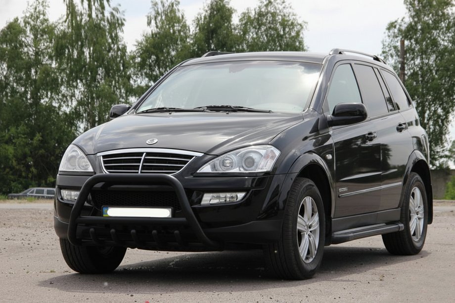 SsangYong Kyron 2005–2014 Frontbåge WT003 Black (rostfritt) Image