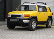Toyota FJ Cruiser 2006–2022 Frontbåge WT003 Black (rostfritt) foto 3