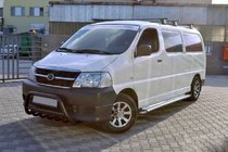 Toyota HiAce Frontbåge WT003 Black (rostfritt) foto 3