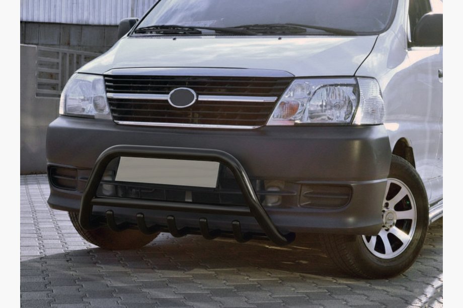 Toyota HiAce Frontbåge WT003 Black (rostfritt) Image