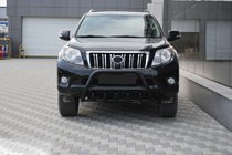 Toyota Land Cruiser Prado 150 2009–2023 Frontbåge WT003 Black (rostfritt) foto 6