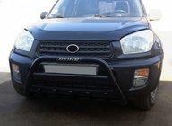 Toyota Rav 4 2001–2005 Frontbåge WT003 Black (rostfritt) foto 3