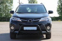 Toyota Rav 4 2013–2018 Frontbåge WT003 Black (rostfritt) foto 6