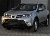 Toyota Rav 4 2013–2018 Frontbåge WT003 Black (rostfritt) foto 4