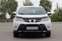 Toyota Rav 4 2013–2018 Frontbåge WT003 Black (rostfritt) foto 1