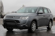 Mitsubishi Outlander 2012–2021 Frontbåge WT004 Black (rostfritt stål) foto 1