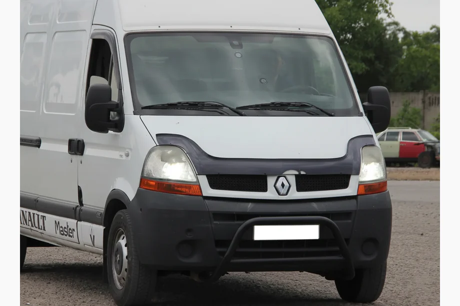Opel Movano 2004–2010 Frontbåge WT003 Black (rostfritt stål) Image