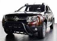 Renault Duster 2008–2017 Kängurubåge utan logo WT003 Black (rostfritt stål) foto 1