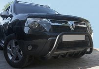 Renault Duster 2008–2017 Kängurubåge utan logo WT003 Black (rostfritt stål) foto 3