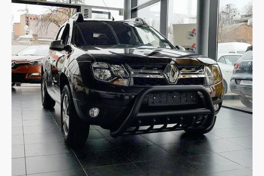 Dacia Duster 2008–2018 Kängurubåge utan logo WT003 Black (rostfritt stål) Foto 8