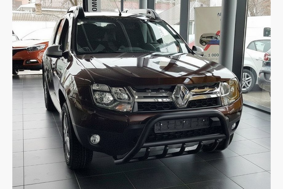 Dacia Duster 2008–2018 Kängurubåge utan logo WT003 Black (rostfritt stål) Foto 7