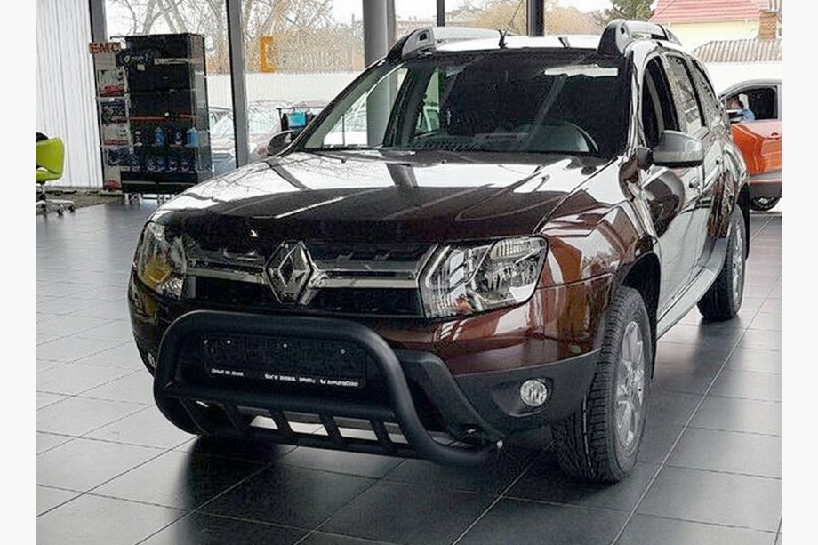 Dacia Duster 2008–2018 Kängurubåge utan logo WT003 Black (rostfritt stål) Foto 6