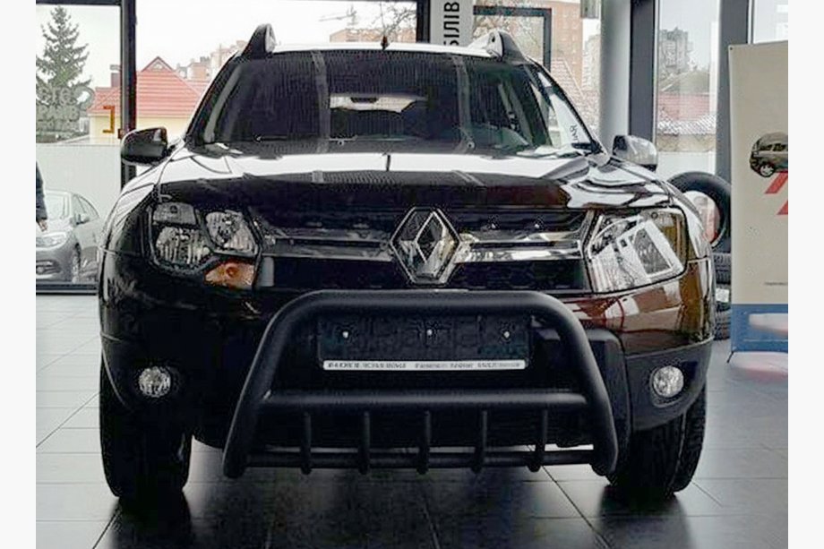 Dacia Duster 2008–2018 Kängurubåge utan logo WT003 Black (rostfritt stål) Foto 4