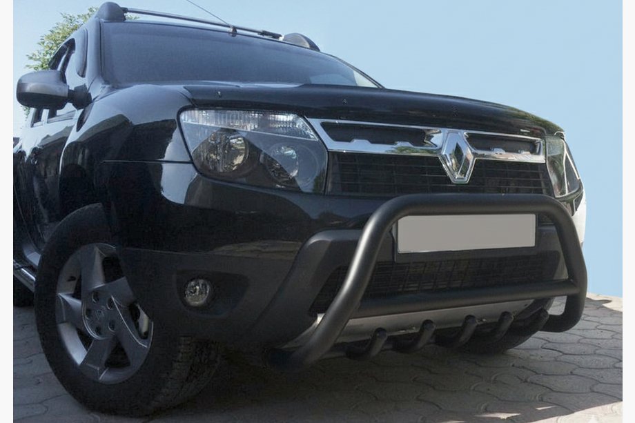 Dacia Duster 2008–2018 Kängurubåge utan logo WT003 Black (rostfritt stål) Foto 3