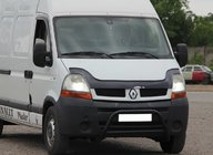 Nissan Interstar 2002–2010 Frontbåge WT003 Black (rostfritt stål) foto 4