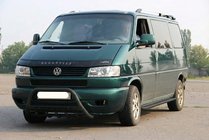 Volkswagen T4 Caravelle/Multivan 1990–2003 Frontbåge WT004 Black (rostfritt stål) foto 2