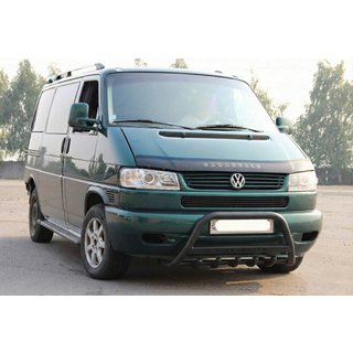 Frontbåge WT004 Black (rostfritt stål) Volkswagen T4 Caravelle/Multivan 1990–2003 foto 1