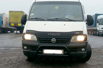 Peugeot Boxer 1994–2006 Frontbåge WT003 Black (rostfritt stål) foto 2