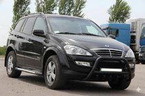 SsangYong Action 2005–2018 Frontbåge WT003 Black (rostfritt) foto 1