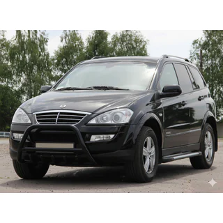 Frontbåge WT003 Black (rostfritt) SsangYong Action 2005–2018 foto 3