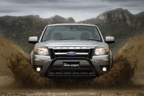 Ford Ranger 2007–2011 Frontbåge WT003 Black (rostfritt) foto 1