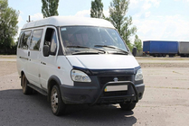 Газель, соболь 1998– Frontbåge WT003 Black (rostfritt stål) foto 5
