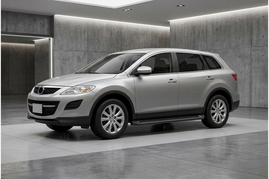 Mazda CX-9 2007–2016 Sidosteg Allmond Black (2 st, aluminium) Image