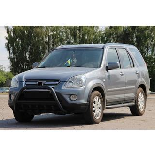 Frontbåge WT003 Black (rostfritt stål) Honda CRV 2001–2006 foto 1