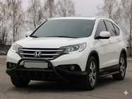 Honda CRV 2012–2016 Frontbåge WT003 Black (rostfritt stål) foto 5