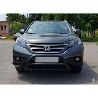Frontbåge WT003 Black (rostfritt stål) Honda CRV 2012–2016 foto 1