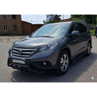 Frontbåge WT003 Black (rostfritt stål) Honda CRV 2012–2016 foto 4