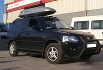 Honda CRV 1996–2001 Frontbåge WT003 Black (rostfritt stål) foto 3