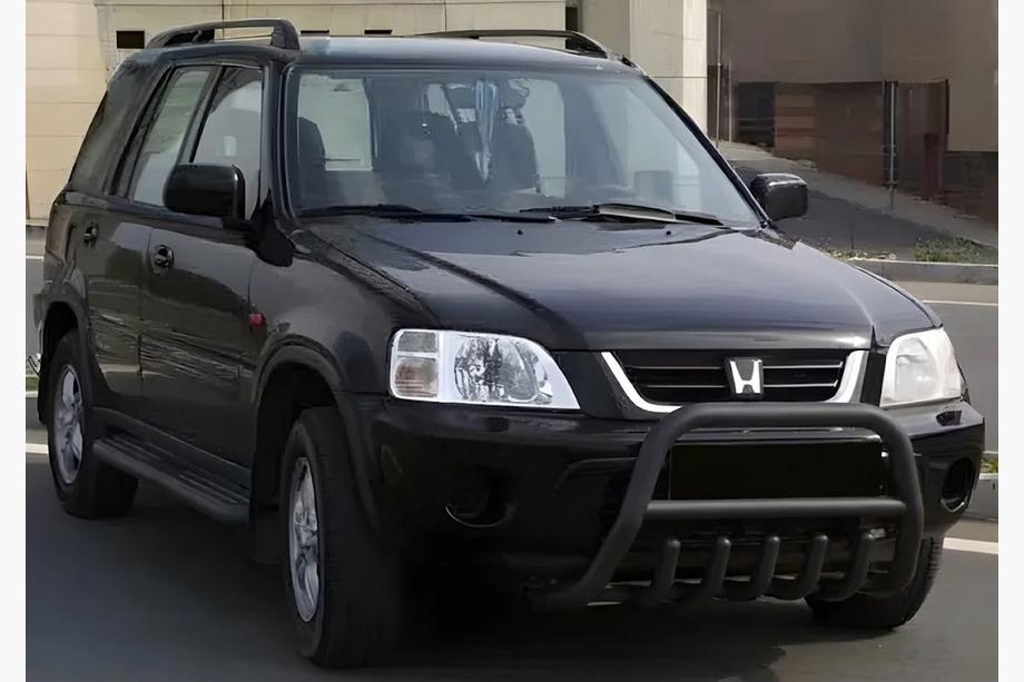 Honda CRV 1996–2001 Frontbåge WT003 Black (rostfritt stål) Image