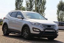 Hyundai Santa Fe 3 2012–2018 Frontbåge WT003 Black (rostfritt stål) foto 4