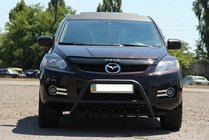 Mazda CX-7 2006–2012 Frontbåge WT003 Black (rostfritt stål) foto 3