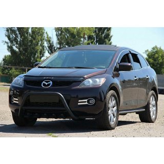 Frontbåge WT003 Black (rostfritt stål) Mazda CX-7 2006–2012 foto 1