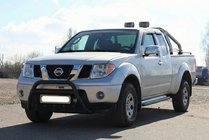 Nissan Navara 2006–2015 Frontbåge WT003 Black (rostfritt) foto 5