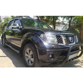 Frontbåge WT003 Black (rostfritt) Nissan Navara 2006–2015 foto 4