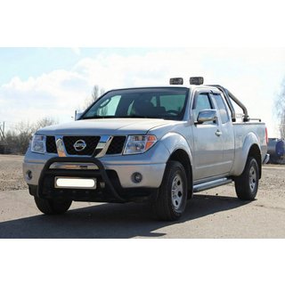 Frontbåge WT003 Black (rostfritt) Nissan Pathfinder R51 2005–2014 foto 4
