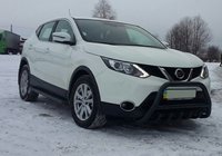 Nissan Qashqai 2014–2021 Frontbåge WT003 Black (rostfritt) foto 1
