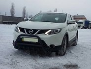 Nissan Qashqai 2014–2021 Frontbåge WT003 Black (rostfritt) foto 4