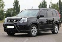 Nissan X-trail T31 2007–2014 Frontbåge WT003 Black (rostfritt stål) foto 2