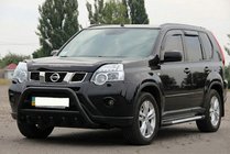 Nissan X-trail T31 2007–2014 Frontbåge WT003 Black (rostfritt stål) foto 4