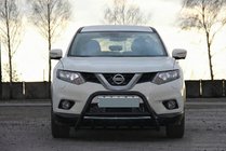 Nissan X-trail T32/Rogue 2014–2021 Frontbåge WT003 Black (rostfritt) foto 4