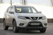 Nissan X-trail T32/Rogue 2014–2021 Frontbåge WT003 Black (rostfritt) foto 1