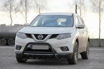 Nissan X-trail T32/Rogue 2014–2021 Frontbåge WT003 Black (rostfritt) foto 2