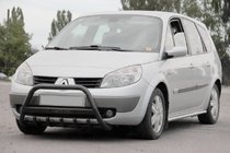 Renault Scenic/Grand 2003–2009 Frontbåge WT004 Black (rostfritt stål) foto 3