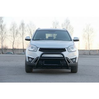 Frontbåge WT003 Black (rostfritt stål) SsangYong Korando 2010–2019 foto 4