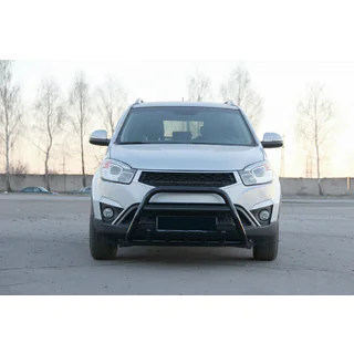 Frontbåge WT003 Black (rostfritt stål) SsangYong Korando 2010–2019 foto 4